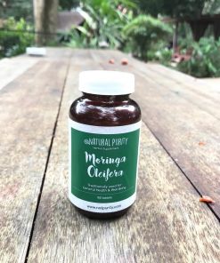 Natpurity Moringa Capsules in a bottle