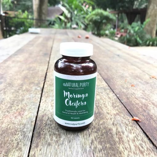 Natpurity Moringa Capsules in a bottle